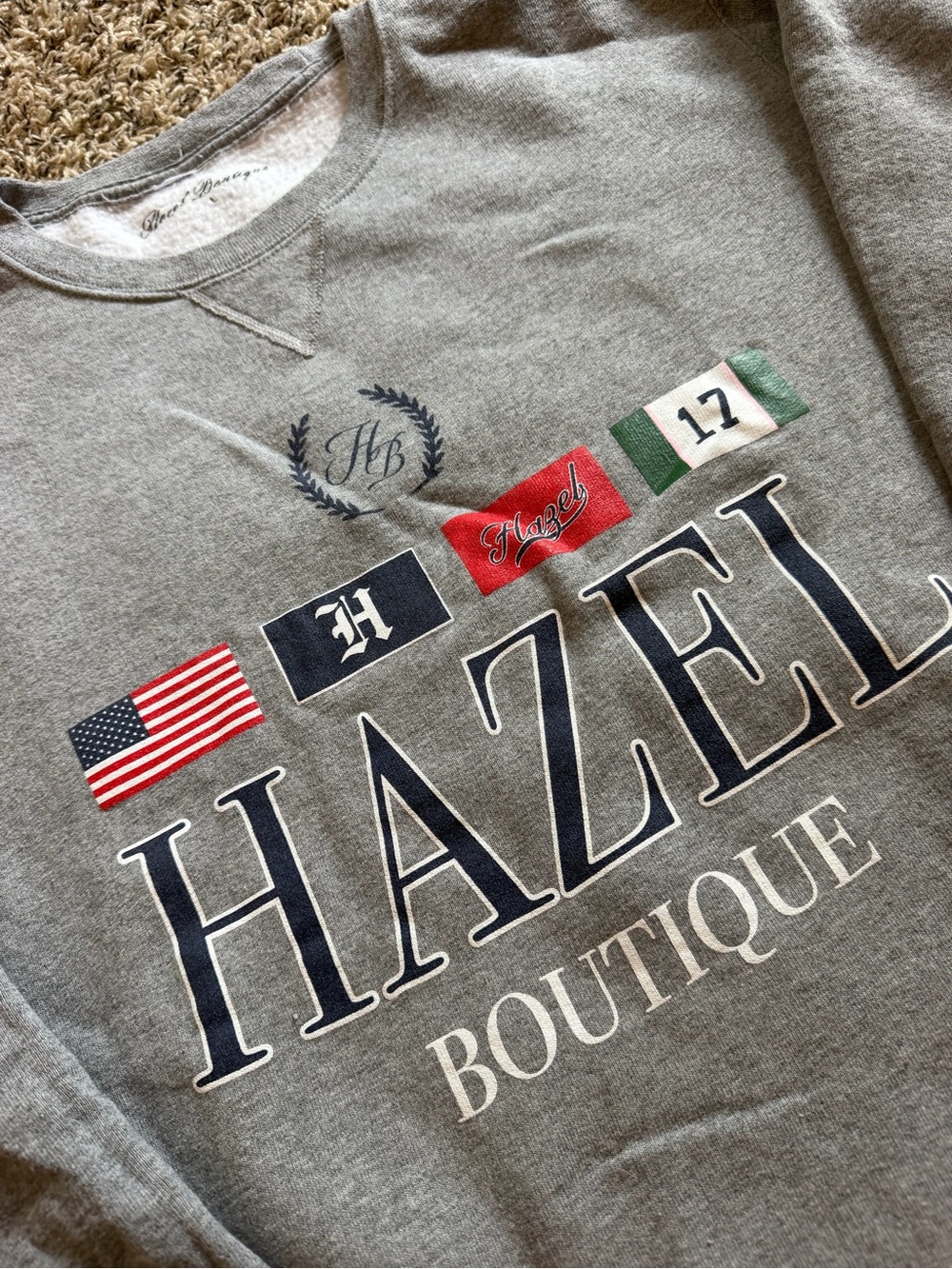 NWOT hazel boutique crewneck